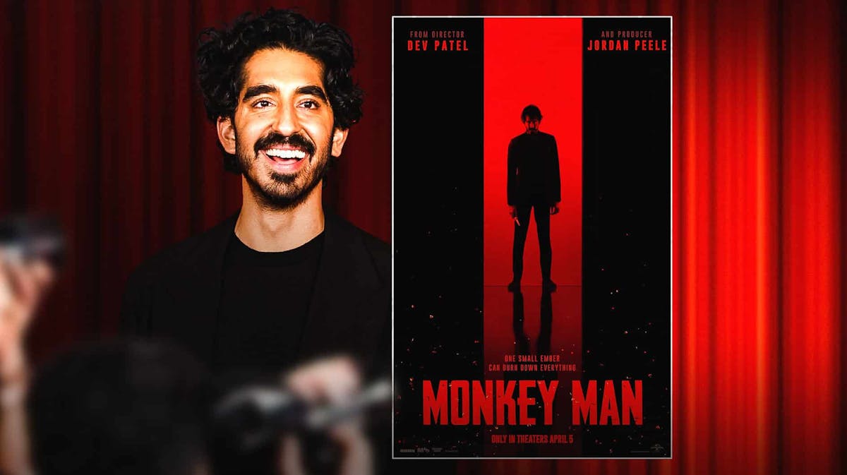 Dev Patel, Monkey Man poster