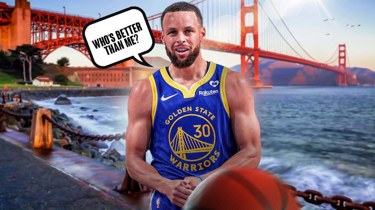 Stephen Curry saying 'Who's better than me?'