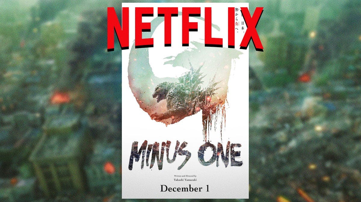 Godzilla Minus One under the Netflix logo