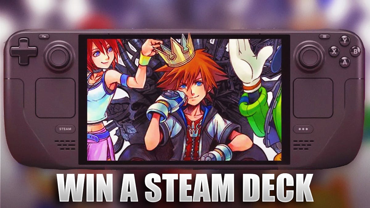 Image of Kingdom Hearts on a Steam Deck