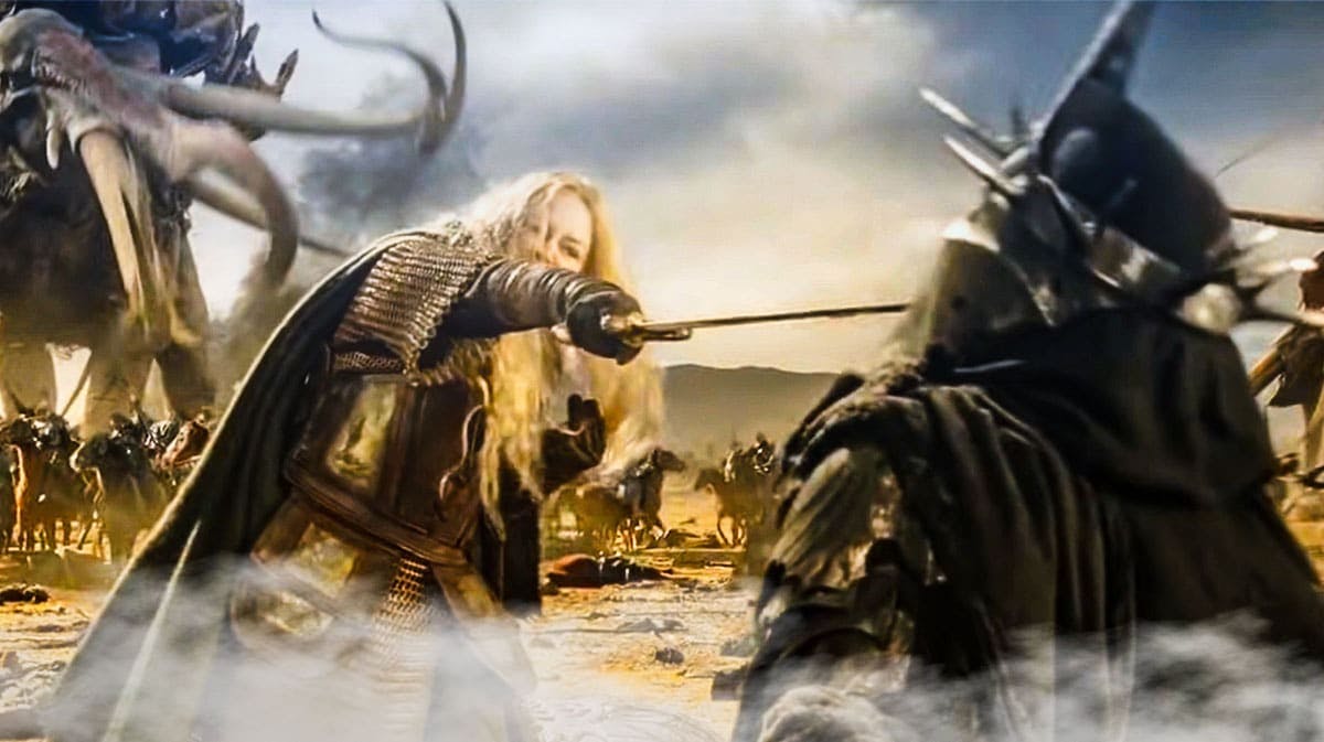 Scene from The Lord of the Rings: The War of the Rohirrim.