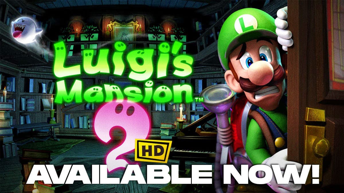 Luigi's Mansion 2 HD Release Date, Gameplay, Story, Trailers