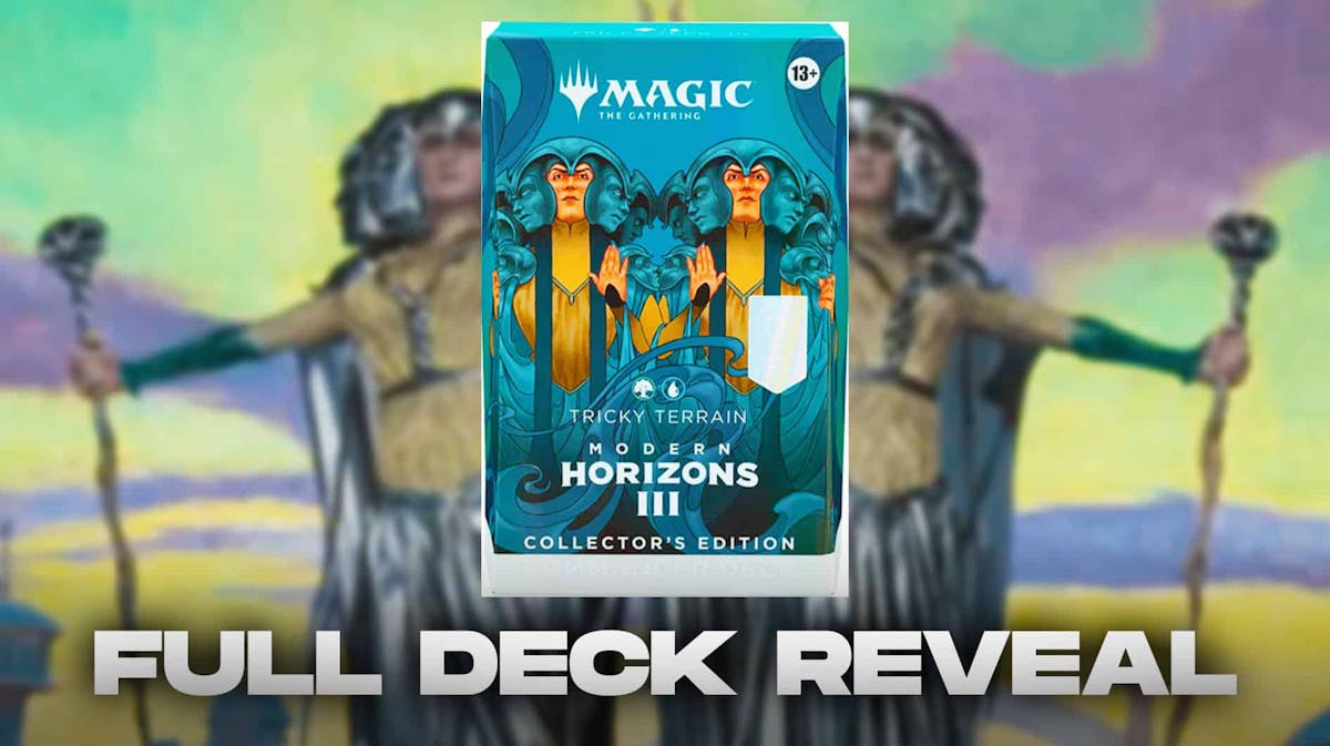 MTG Modern Horizon 3 Tricky Terrain Deck Reveal