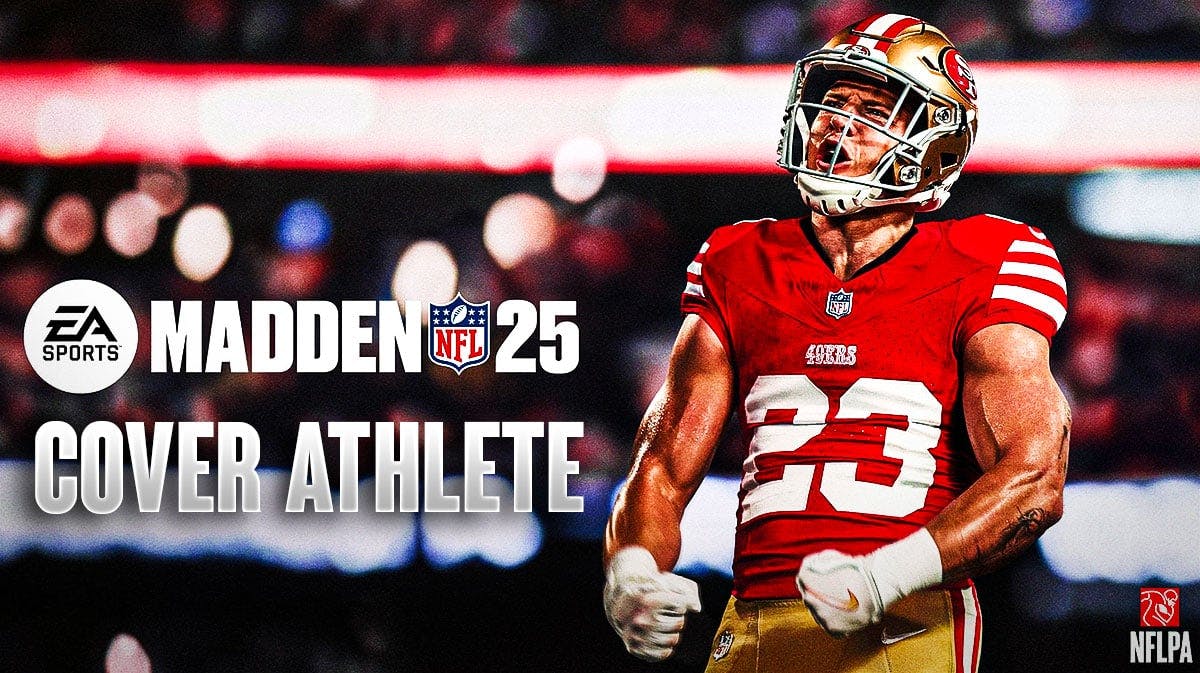 49ers' RB Christian McCaffrey Is The Madden 25 Cover Athlete