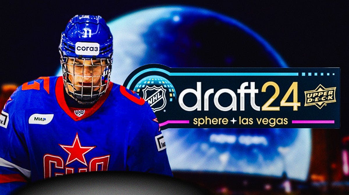 Ivan Demidov being drafted by the Canadiens at the 2024 NHL Draft.