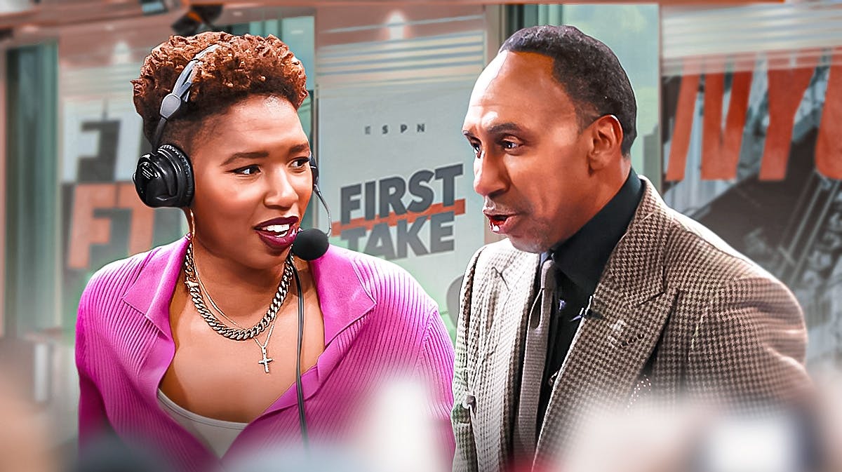 Monica McNutt showed up in a big way on Monday's edition of ESPN First Take featuring Stephen A. Smith talking about the WNBA.