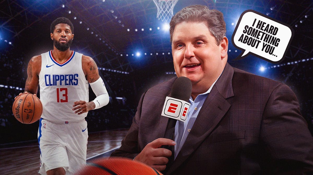 Brian Windhorst tells Paul George "I heard something about you..."