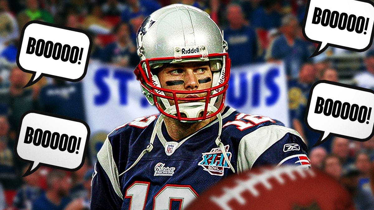 Patriots' Tom Brady getting booed