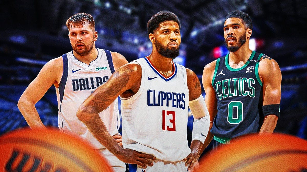Paul George, Jayson Tatum, Luka Doncic, Los Angeles Clippers, Boston Celtics, Dallas Mavericks, 2024 NBA Finals