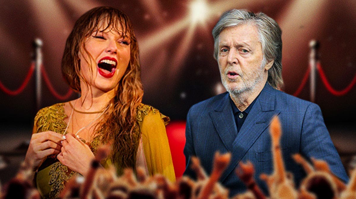 Taylor Swift who is embarking on the Eras tour and Paul McCartney.