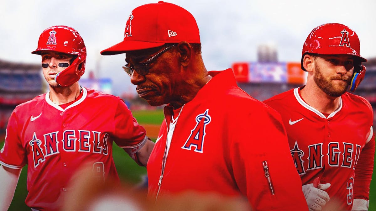 Los Angeles Angels Ron Washington players team meeting Mike Trout