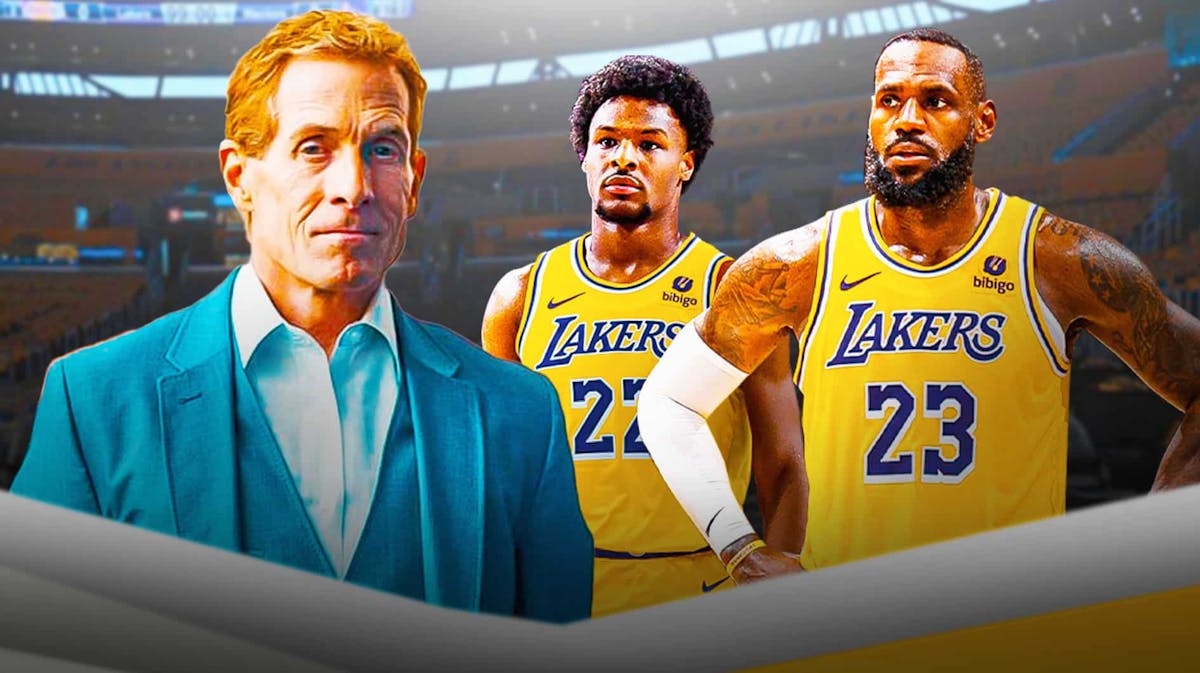 Media voice Skip Bayless defends the choice of Bronny James by the Lakers
