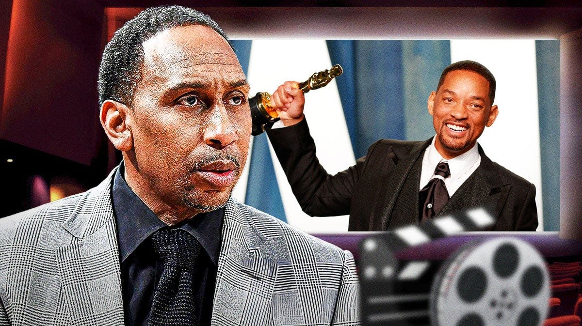 Stephen A. Smith questions support of Will Smith, says 'a lot off folks' find it hard to watch him after slapping Chris Rock