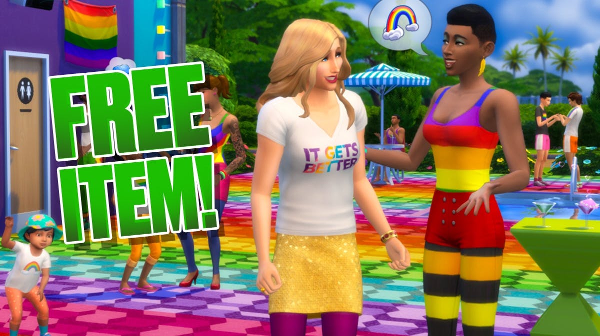 The Sims 4 Offers Free Item For Pride Month