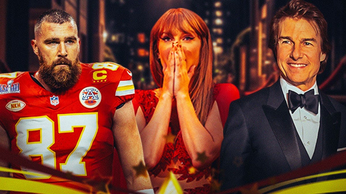Travis Kelce, Tom Cruise go viral over Taylor Swift concert interaction