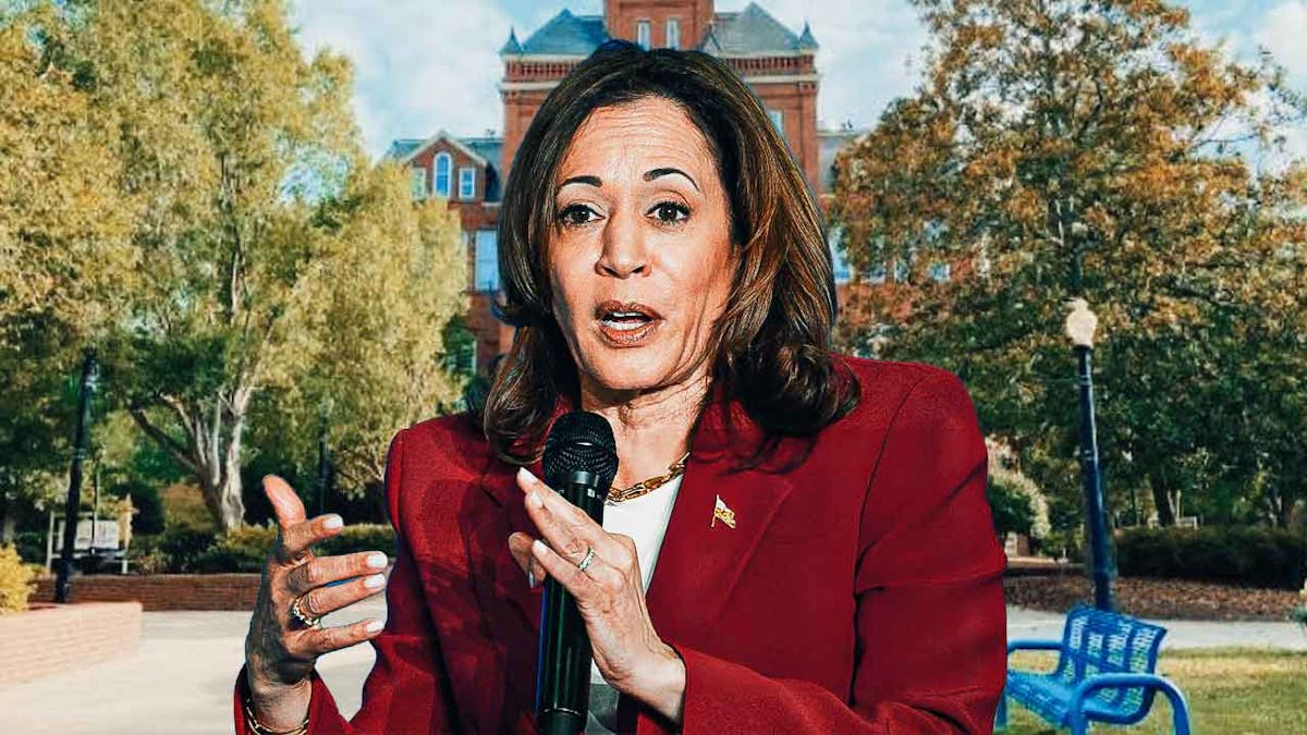 Vice President Kamala Harris made a stop at Johnson C. Smith University in Charlotte, North Carolina for the Economic Opportunity Tour.