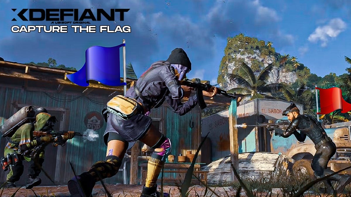 Image of XDefiant characters participating in Capture the Flag