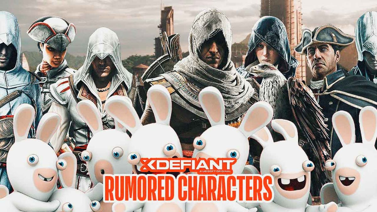 Picture of Assassin's Creed and Rabbids as rumored new characters for XDefiant