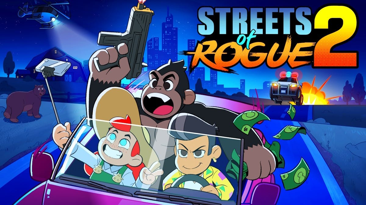 streets rogue 2, streets rogue 2 early access, streets rogue 2 release date, key art streets of rogue 2