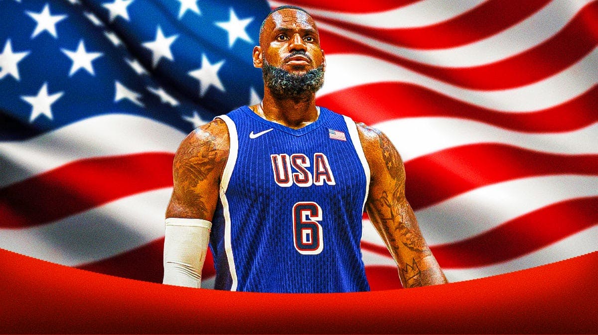 LeBron James issued a message for Team USA's opening weekend.