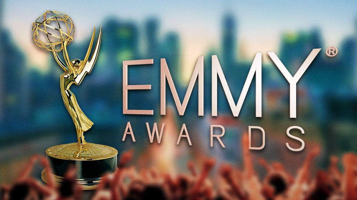 2024 Emmys trophy and logo.