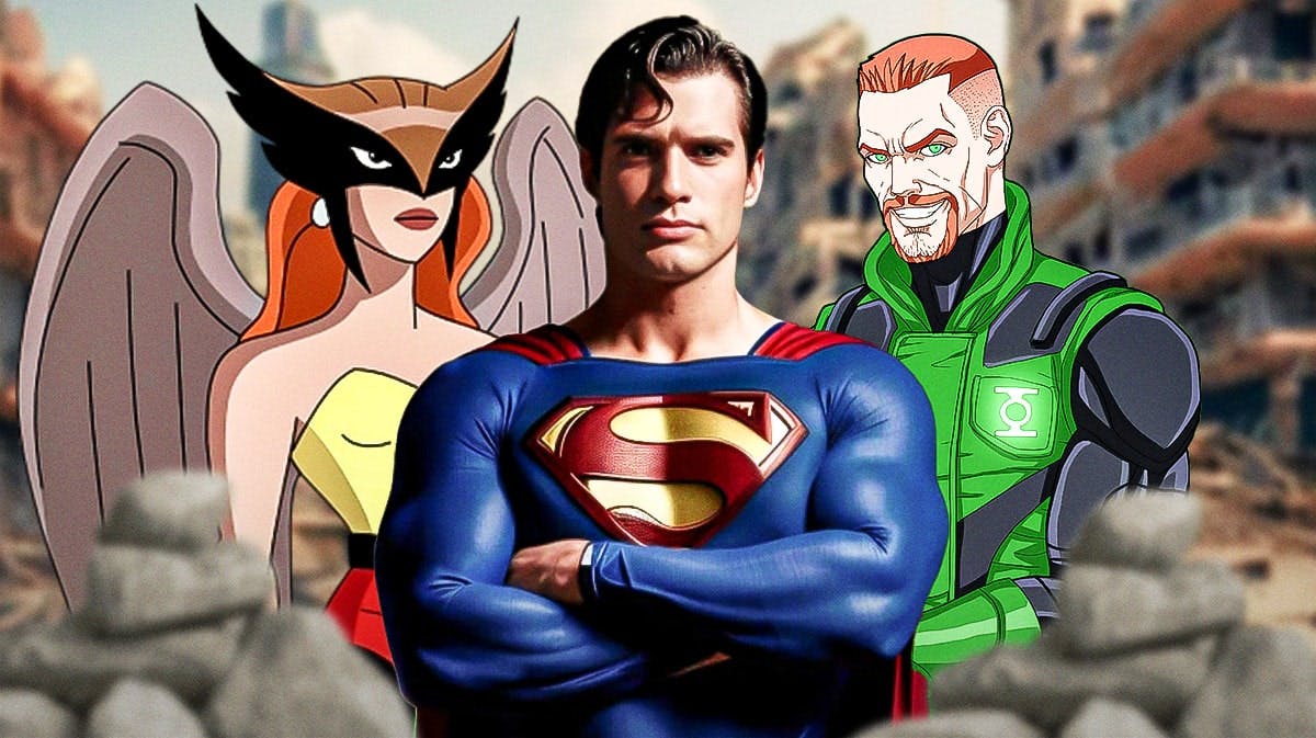 Superman, Hawkgirl, Green Lantern, DC