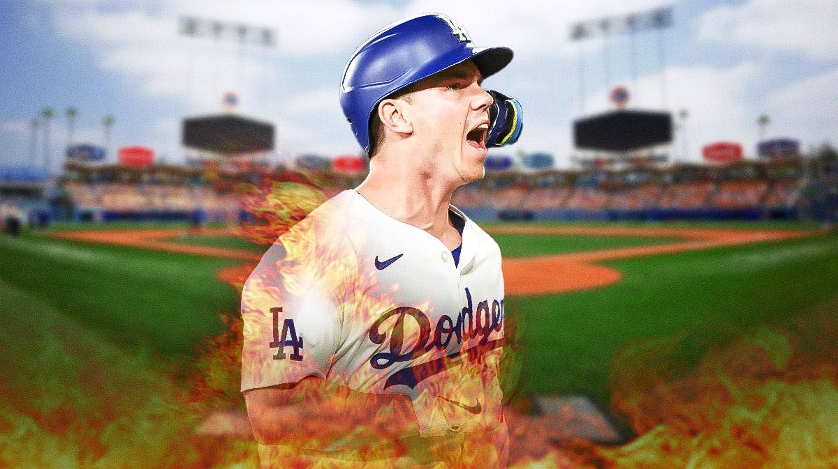 Dodgers catcher Will Smith on fire