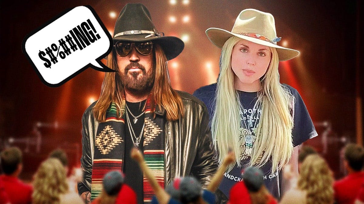 Billy Ray Cyrus and Firerose.