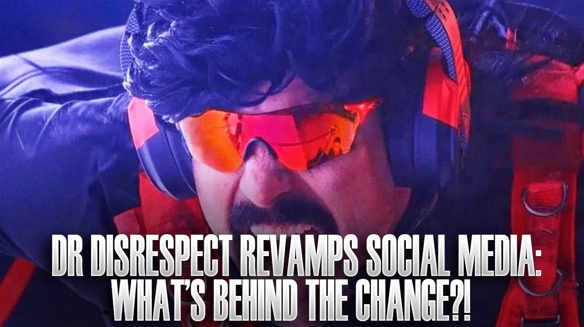 Dr. Disrespect Shifts Social Media Presence Amidst Twitch Controversy
