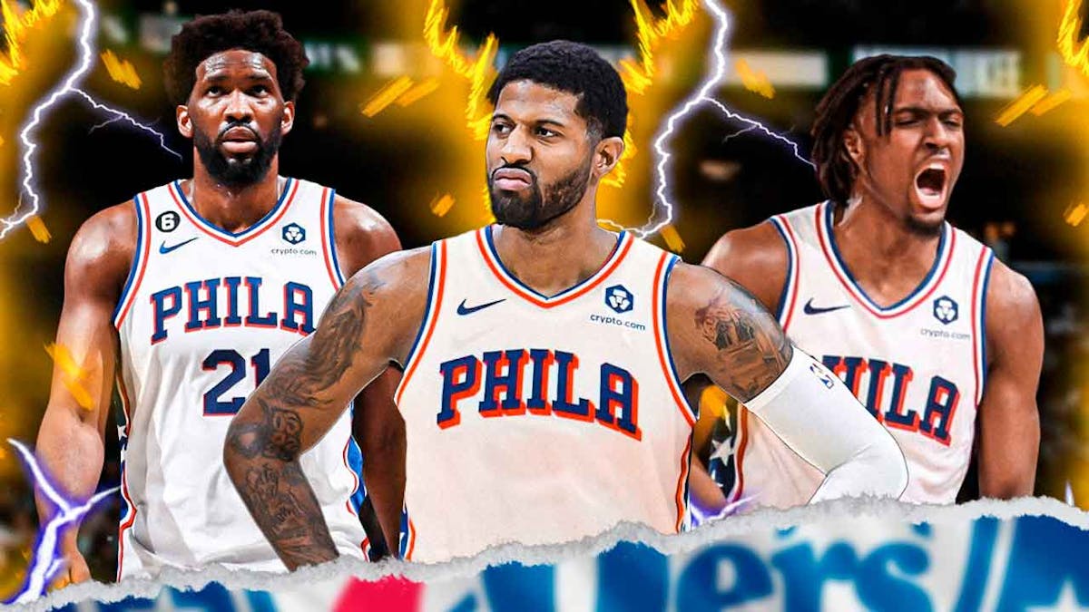 76ers' Joel Embiid, Paul George and Tyrese Maxey going super saiyan