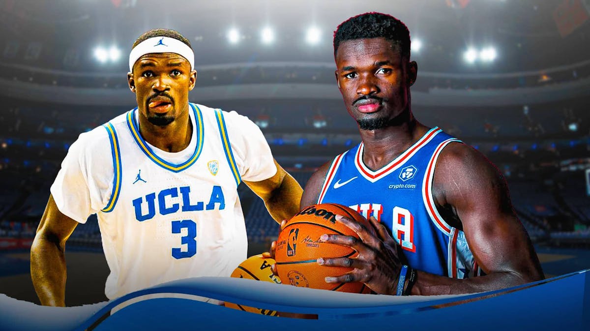 UCLA basketball star and 76ers NBA Draft pick Joel Embiid teammate Adem Bona