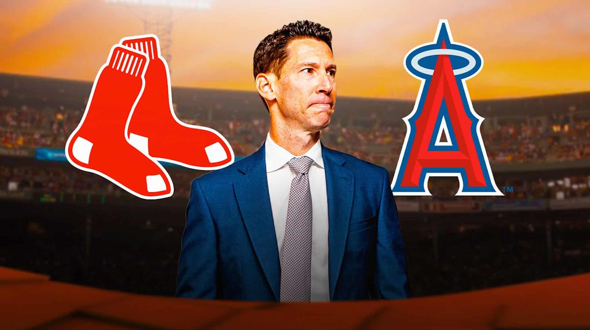 Red Sox, Chief Baseball Officer Craig Breslow, Angels, Fenway Park in back