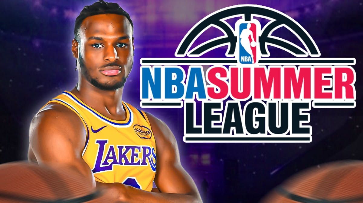 Lakers’ Bronny James on Summer League ad leaves fans puzzled