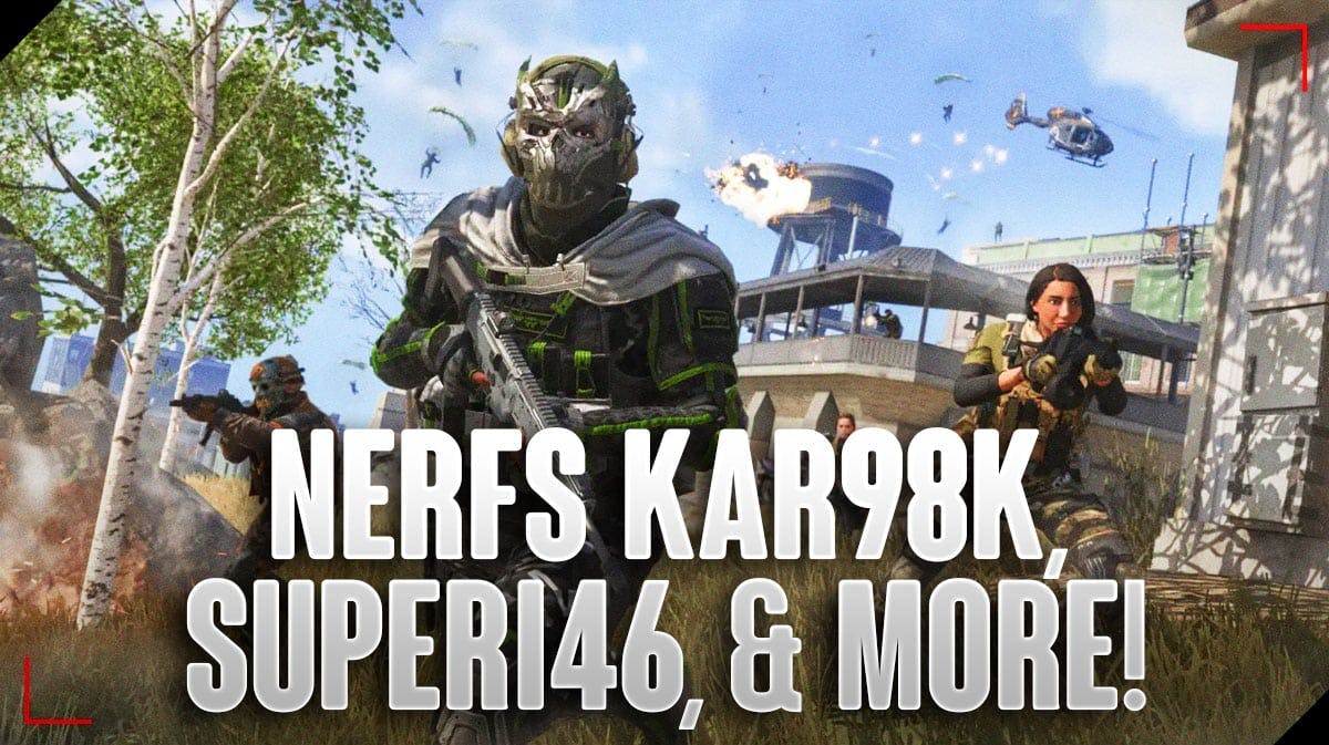 Call of Duty: Modern Warfare 3 & Warzone Update Nerfs Kar98k, Superi46, & More