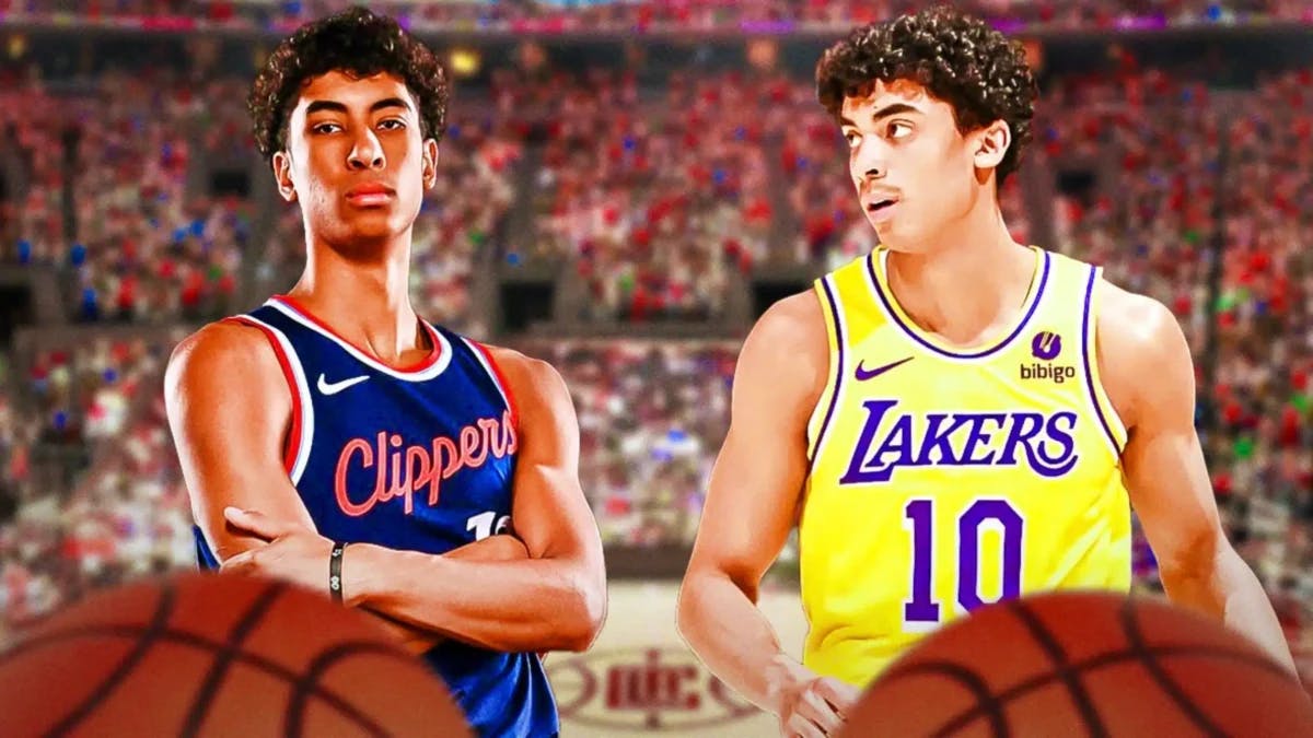 Cam Christie, Los Angeles Clippers, Max Christie, Los Angeles Lakers 1
