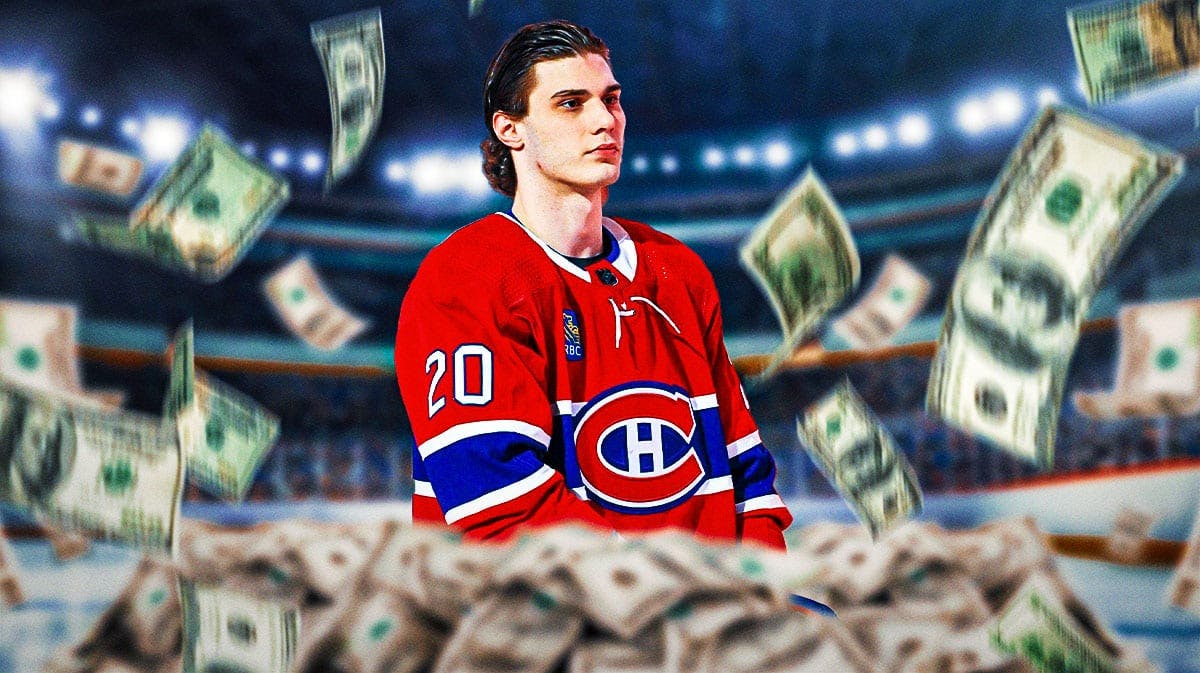 Juraj Slafkovksy and the Canadiens signing a new contract.