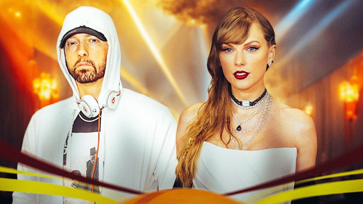 Eminem and Taylor Swift.