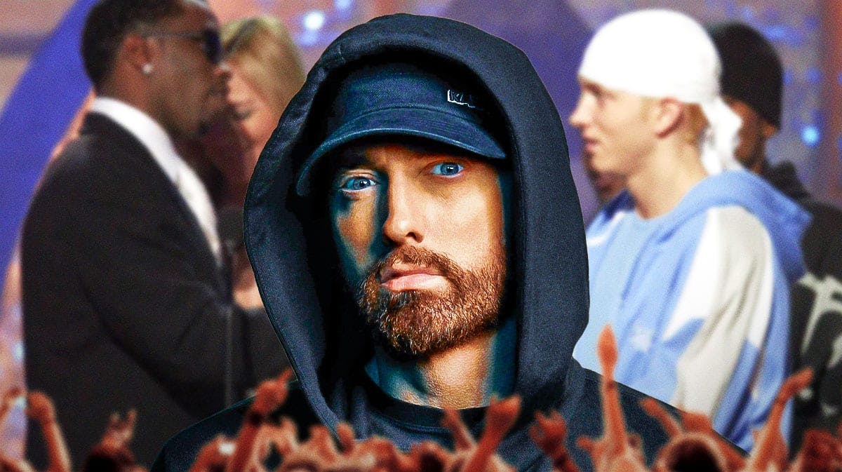 The Death of Slim Shady, Eminem, Diddy, diddy charges