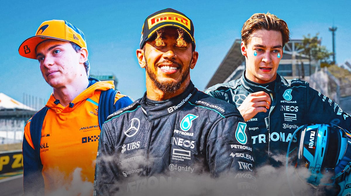 Mercedes Lewis Hamilton George Russell and Toto Wolff amid F1 Belgian Grand Prix