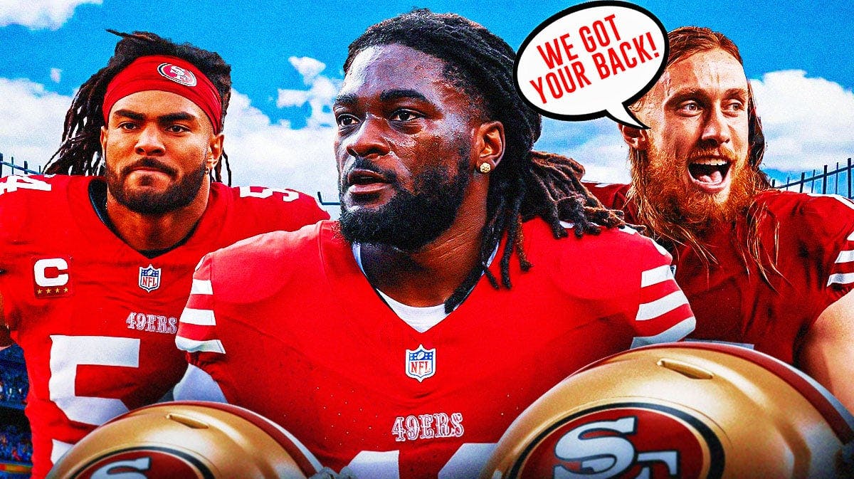 George Kittle and Fred Warner support Brandon Aiyuk after his trade request from the 49ers