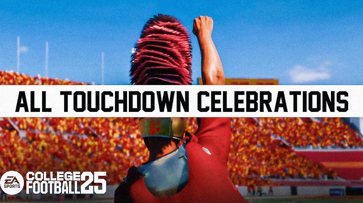 How To Do All Touchdown Celebrations in College Football 25