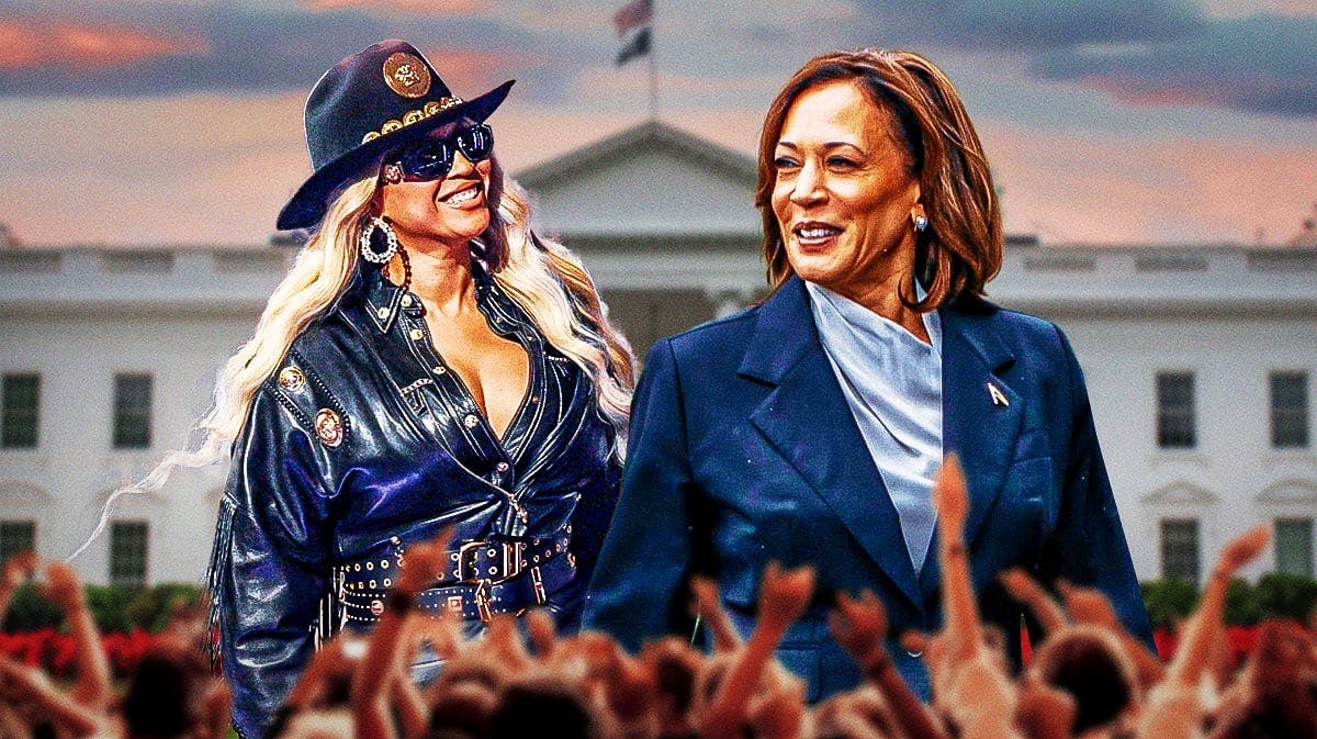 Beyoncé shows support for Kamala Harris in a big way
