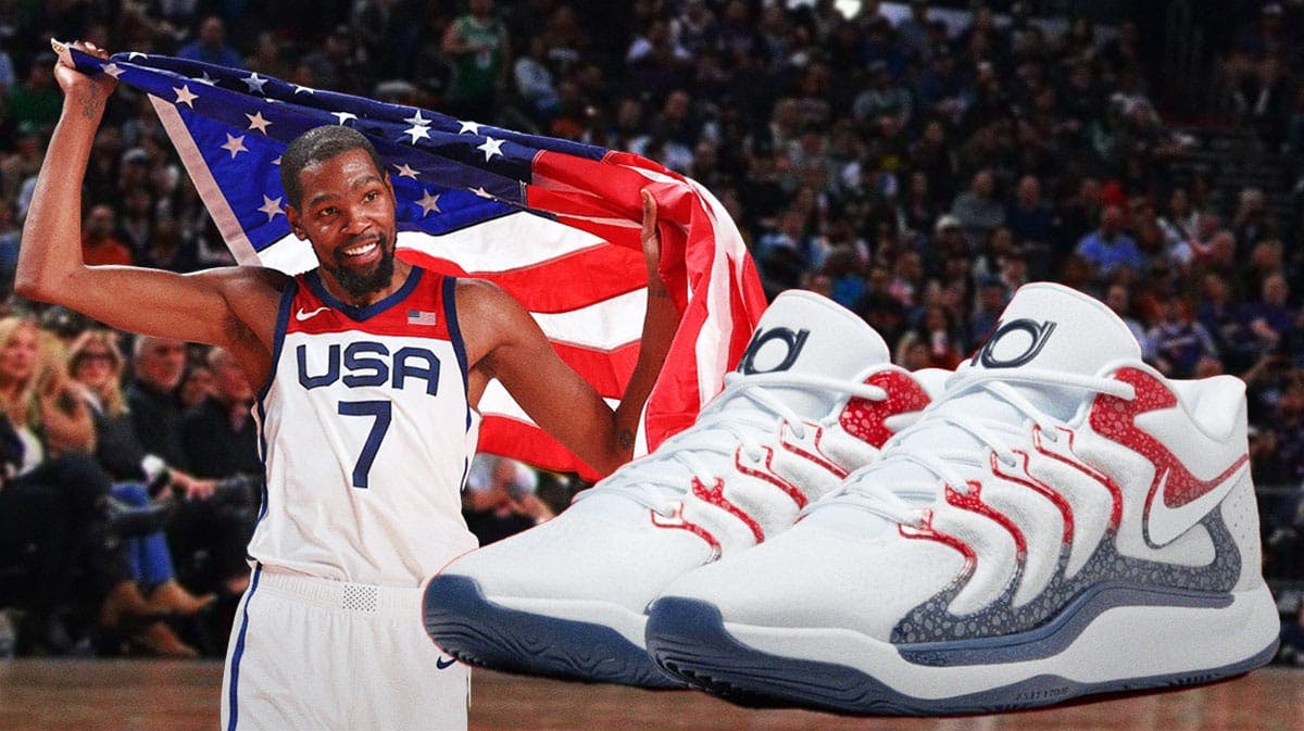 Kevin Durant debuts new Nike KD 17 ‘USA’