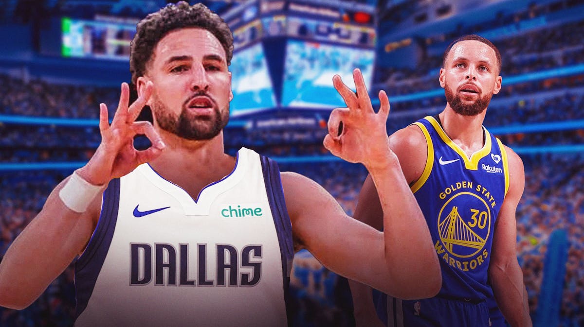 Dallas Mavericks G Klay Thompson got real and started laughing at a sad but true video for Warriors fans.
