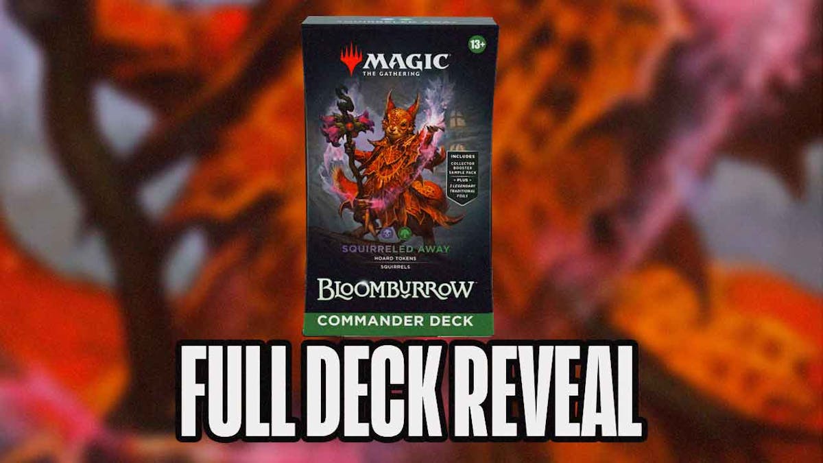 MTG Squirreled Away Full Deck Reveal