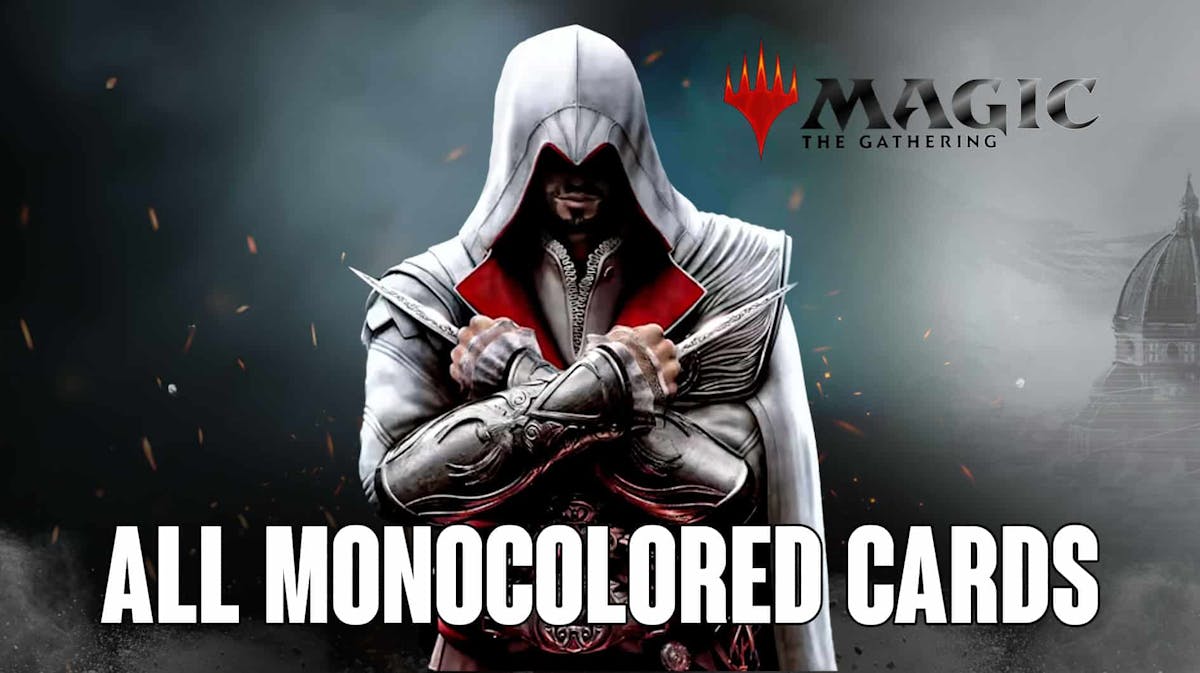 All MTG Assassin's Creed Monocolored Cards