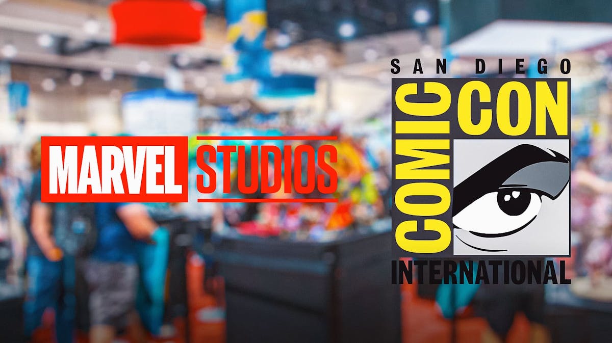 Marvel Studios and San Diego Comic-Con logos