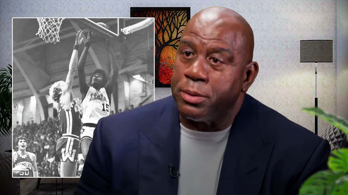 Magic Johnson’s heartbreaking reaction to death of ex-Michigan State teammate