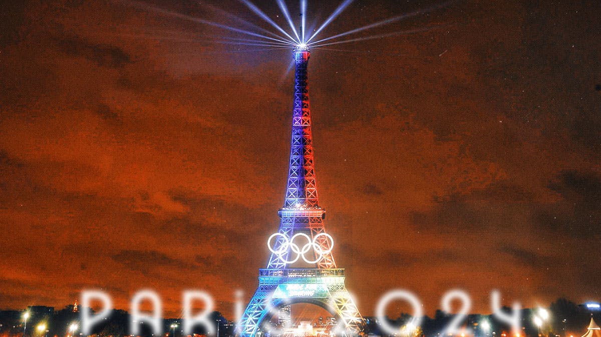 Eiffel Tower at the 2024 Paris Summer Olympics