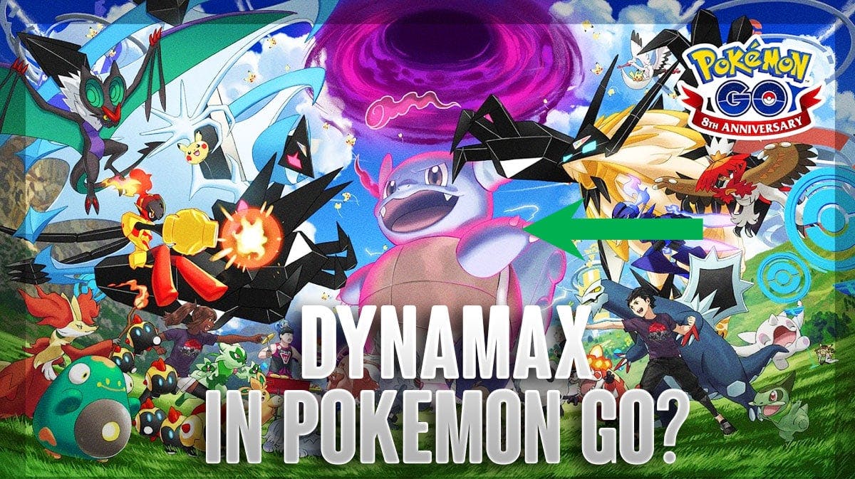 Pokemon GO Teases Dynamax with 8th Anniversary Artwork